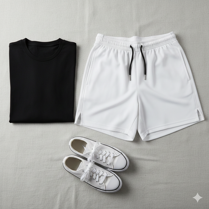 Men’s Premium Navy Blue Polo Shirt - 100% Pique Cotton, Short Sleeve Business Casual Golf Shirt, Breathable & Classic Fit