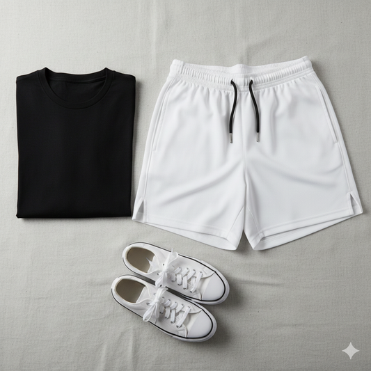 Men’s Premium Navy Blue Polo Shirt - 100% Pique Cotton, Short Sleeve Business Casual Golf Shirt, Breathable & Classic Fit