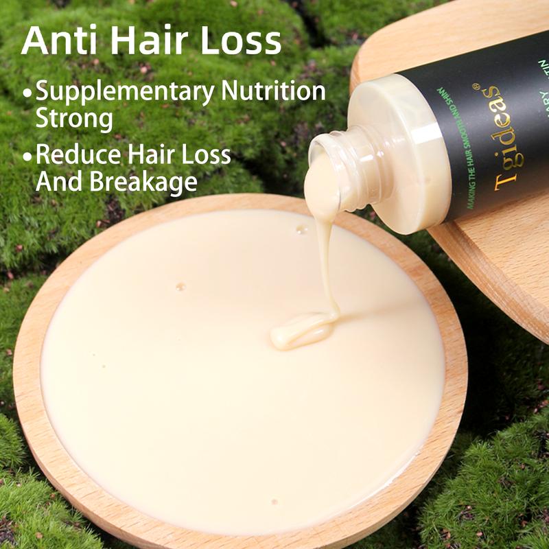 Tgideas Rosemary Shampoo + hair serum - BoostHair Growth, Control Oil & Dandruff,Soothe Scalp lritation & RestoreShine! Outdoorfun Hydrolyzed Keratin